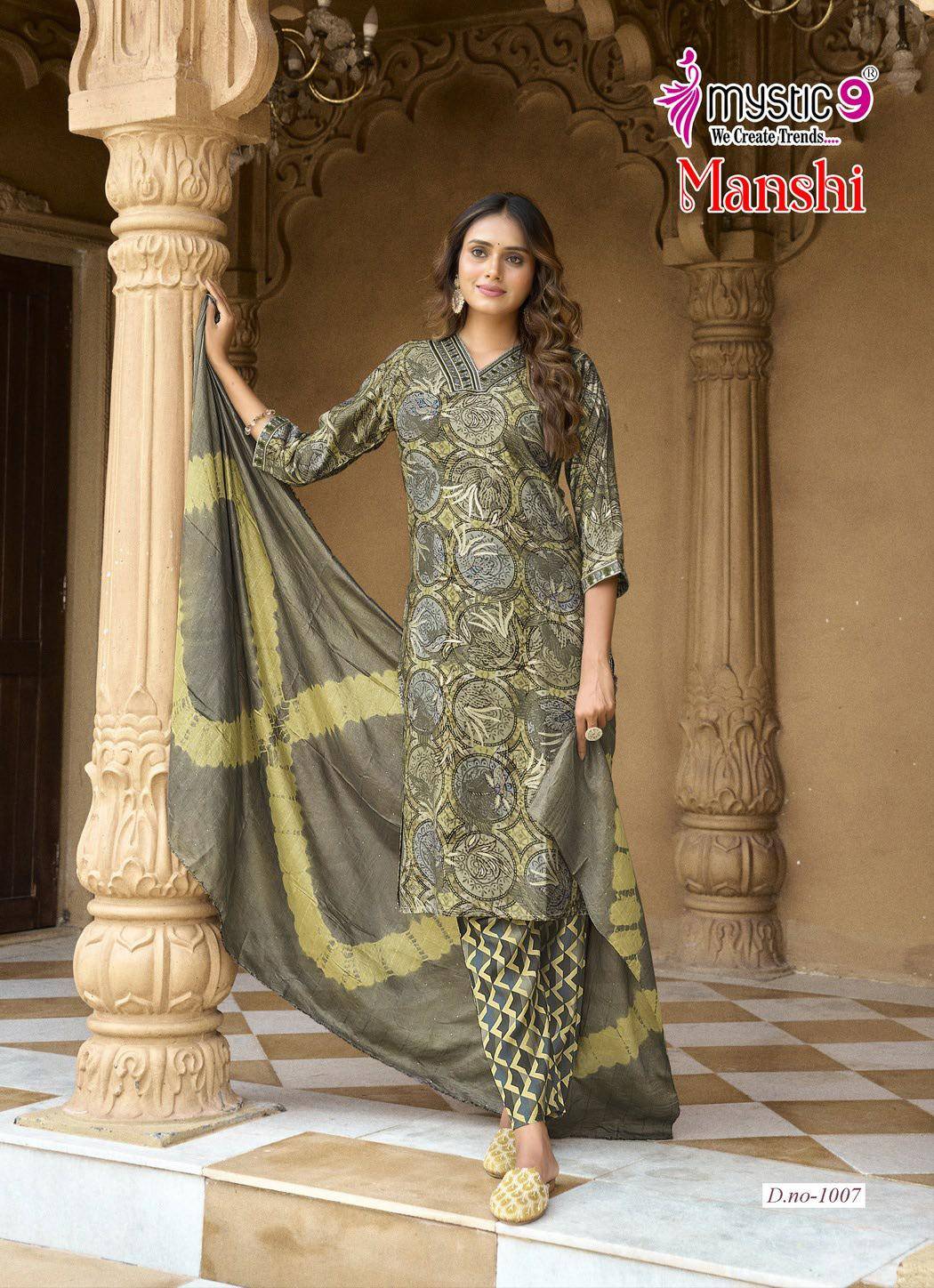 Mystic9 manshi vol 1 kurti ladies fashion wholesale